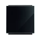 Abb NIE Клавиша для 1-клавишных выключателей/переключателей/кнопок, серия SKY, цвет стекло чёрное