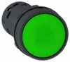 Кнопка с пружинным возвратом зеленая 1НО, серия XB7