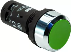 Abb COS  Кнопка CP1-30G-01 зеленая без фиксации 1HЗ
