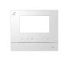 ABB-Welcome Рамка для абонентского устройства 4,3, белый глянцевый, с символом индукционной петли