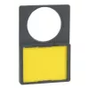 Держатель размером 30х40 для маркировки 8х27мм с белым или желтым фоном