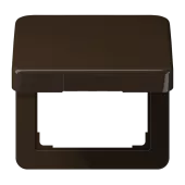 Крышка откидная для штепсельных розеток и изделий с платой 50×50 мм; коричневая CD590KLBR Jung