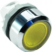 Abb COS  Кнопка MP1-21Y желтая (только корпус) с подсветкой без фиксации