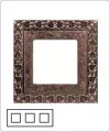 Рамка Fede San Sebastian на 3 поста, универсальная, rustic copper