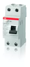 Устройство защитного отключения (УЗО) ABB FH200, 2 полюса, 25A, 30 mA, тип AC, электро-механическое, ширина 2 DIN-модуля