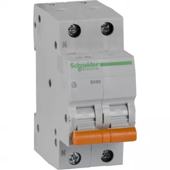 Автоматический выключатель Schneider Electric Domovoy, 2 полюса, 10A, тип C, 4,5kA
