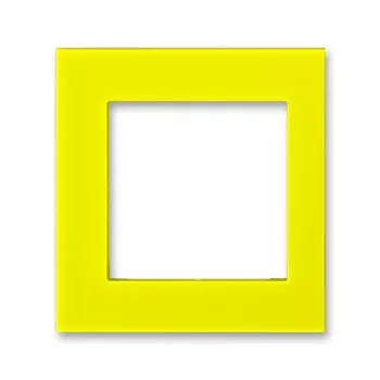 ABB Levit жёлтый Сменная панель внешняя на многопостовую рамку